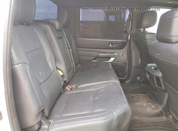 5TFNA5EC6PX019074 2023 TOYOTA TUNDRA Белый Вид задних сидений