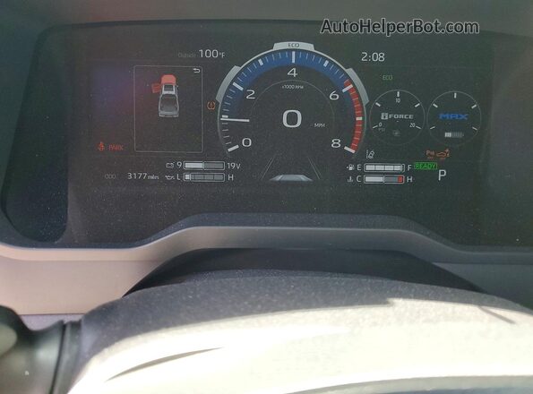 5TFNC5DB1SX109342 2025 TOYOTA TUNDRA Gray Widok zestawu wskaźników