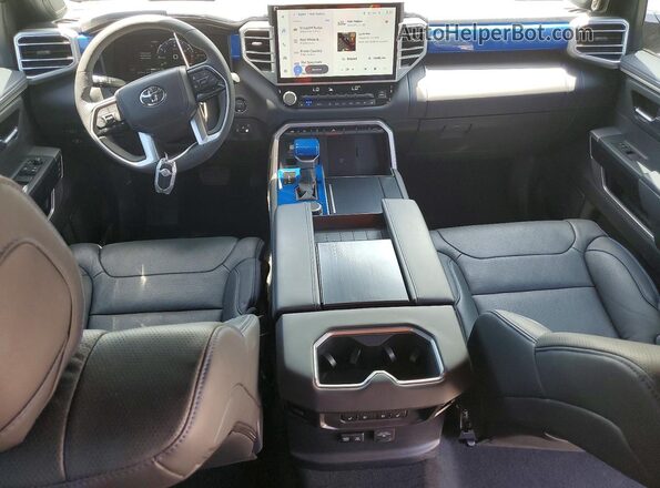 5TFNC5DB1SX109342 2025 TOYOTA TUNDRA Gray Widok deski rozdzielczej