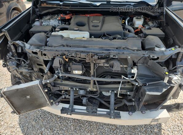 5TFNC5DB3PX039706 2023 TOYOTA TUNDRA Black Vista interior trasera