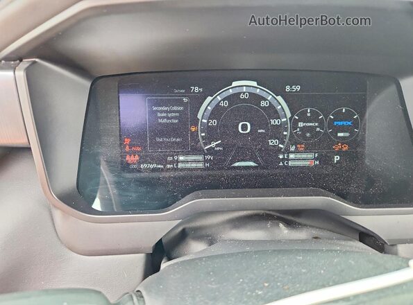 5TFNC5DB4RX068246 2024 TOYOTA TUNDRA Белый Вид щитка приборов
