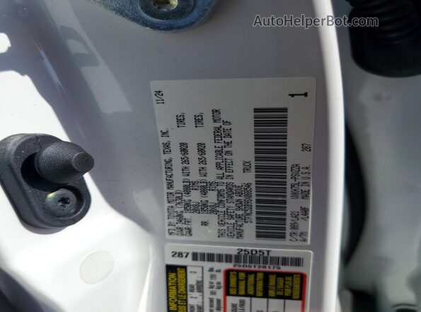 5TFNC5DB9SX088546 2025 TOYOTA TUNDRA White Вид підкапотного простору