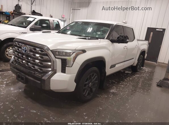 5TFNC5DBXRX041889 2024 TOYOTA TUNDRA HYBRID White Przód lewy