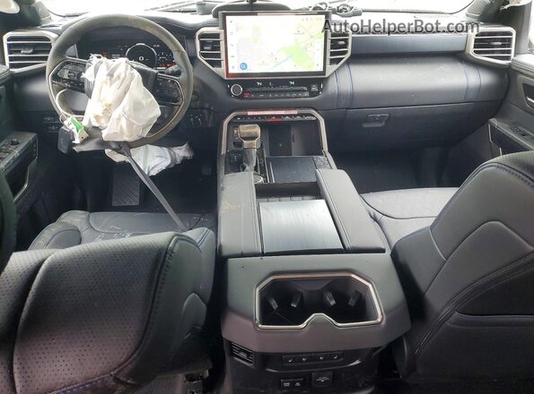5TFNC5EC2TX011204 2026 TOYOTA TUNDRA Gray Առջևի վահանակի տեսք