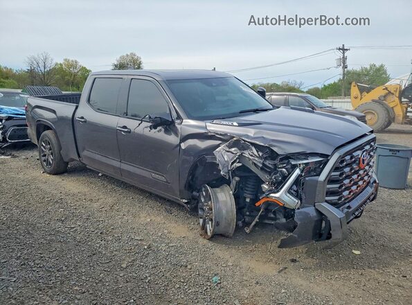 5TFNC5EC5NX002001 2022 TOYOTA TUNDRA Gray Delantero derecho