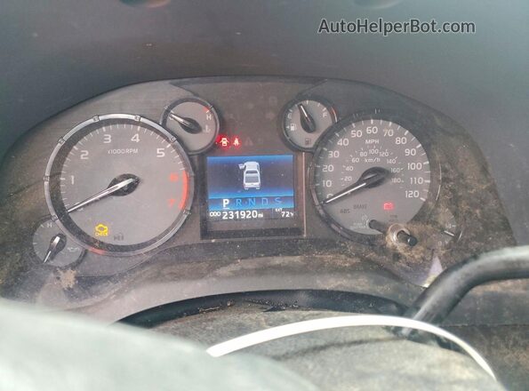 5TFNW5F19GX203584 2016 TOYOTA TUNDRA White Instrument cluster view