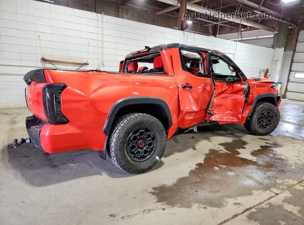 5TFPC5DB0NX003199 2022 TOYOTA TUNDRA Orange Задня права чверть