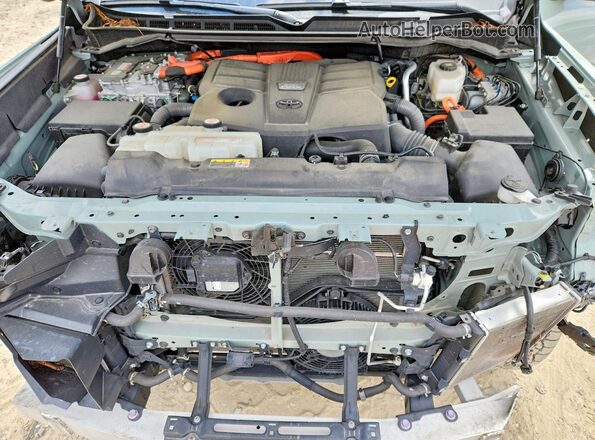 5TFPC5DB0NX003820 2022 TOYOTA TUNDRA Teal უკანა სალონის ხედი