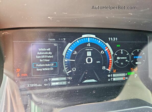 5TFPC5DB0NX003820 2022 TOYOTA TUNDRA Teal ხელსაწყოთა პანელის ხედი