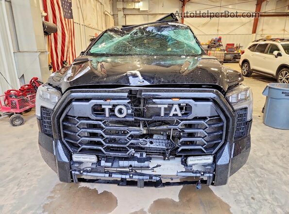 5TFPC5DB0NX011092 2022 TOYOTA TUNDRA Black წინა ხედი