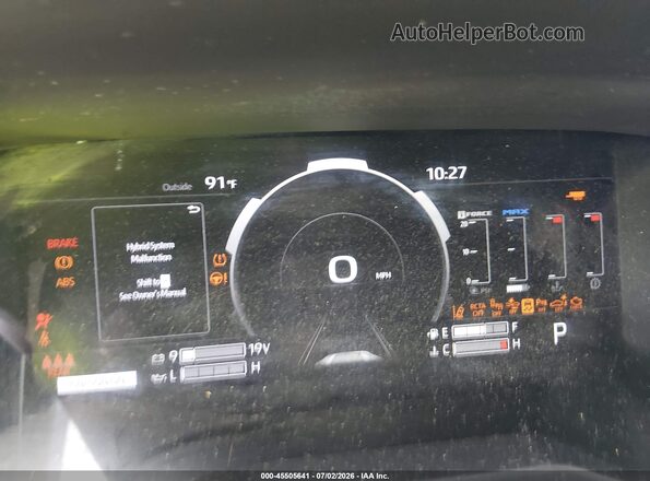 5TFPC5DB3RX042696 2024 TOYOTA TUNDRA HYBRID Gray Widok tylnych siedzeń