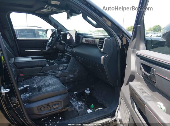 5TFPC5DB3TX127416 2026 TOYOTA TUNDRA HYBRID Black Widok wnętrza z przodu