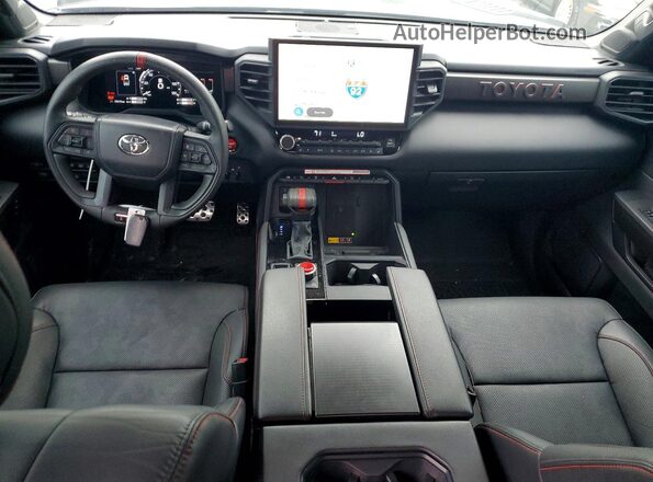 5TFPC5DB6SX090053 2025 TOYOTA TUNDRA Gray Dashboard view