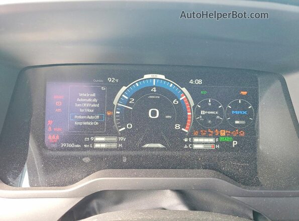 5TFPC5DB9RX061169 2024 TOYOTA TUNDRA Black Vista del cuadro de instrumentos