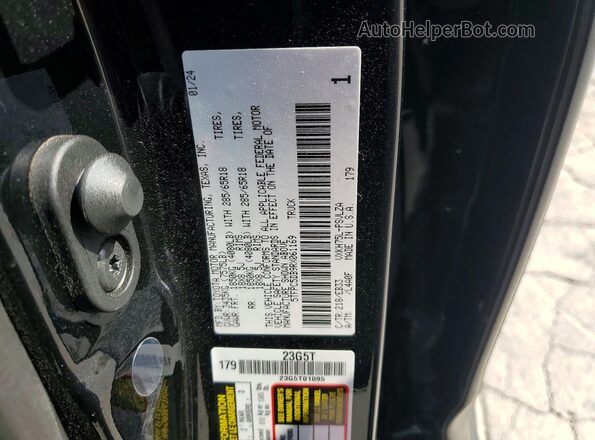 5TFPC5DB9RX061169 2024 TOYOTA TUNDRA Black Vista del compartimento del motor