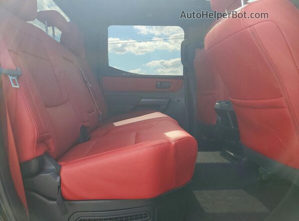 5TFPC5DB9RX061169 2024 TOYOTA TUNDRA Black Vista de los asientos traseros