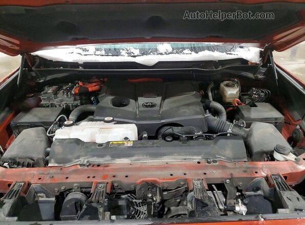 5TFPC5DB9RX084614 2024 TOYOTA TUNDRA Orange Вид задньої частини салону