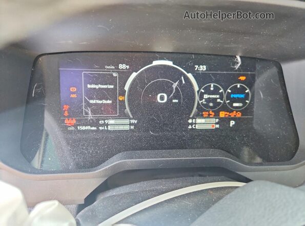 5TFPC5DBXSX087673 2025 TOYOTA TUNDRA Black Widok zestawu wskaźników