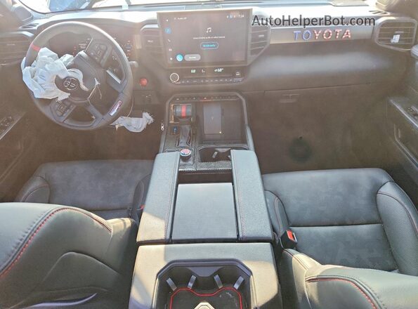 5TFPC5DBXSX087673 2025 TOYOTA TUNDRA Black Widok deski rozdzielczej
