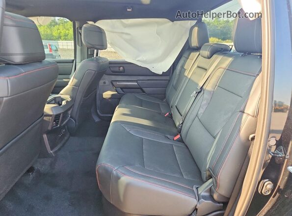 5TFPC5DBXSX087673 2025 TOYOTA TUNDRA Black Widok tylnych siedzeń