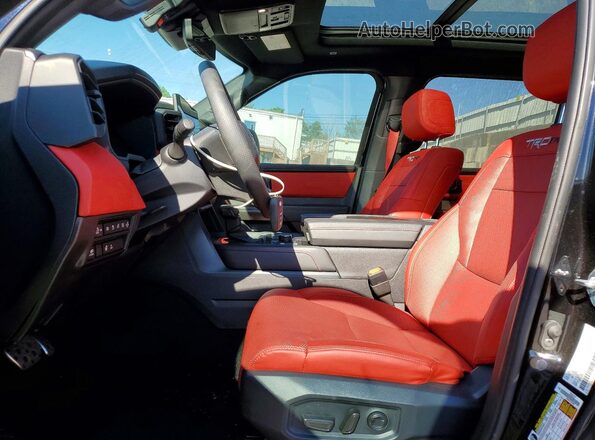 5TFPC5DBXSX093425 2025 TOYOTA TUNDRA Black Vista interior delantera