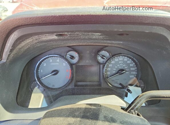 5TFPY5F16GX539521 2016 TOYOTA TUNDRA Красный Вид щитка приборов