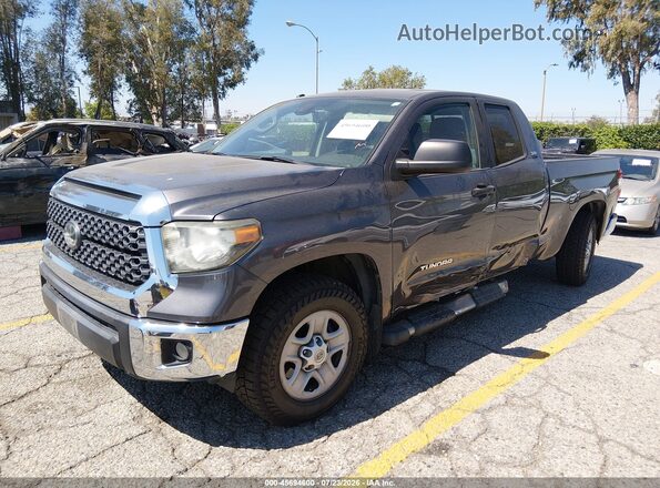 5TFRM5F11KX134891 2019 TOYOTA TUNDRA Gray Front left