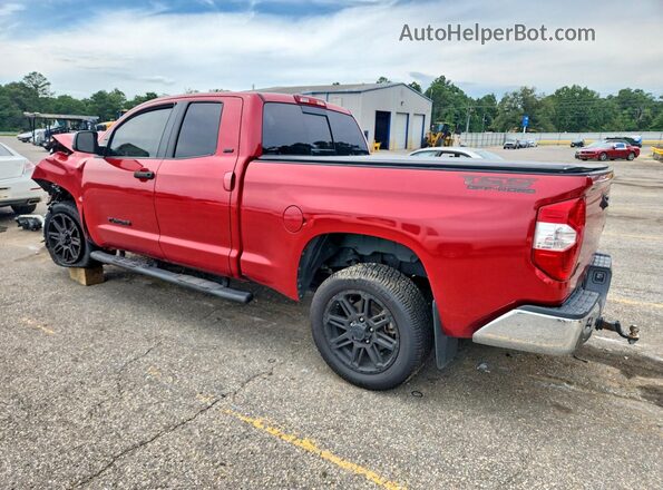 5TFRM5F13KX135959 2019 TOYOTA TUNDRA Красный Задняя левая четверть