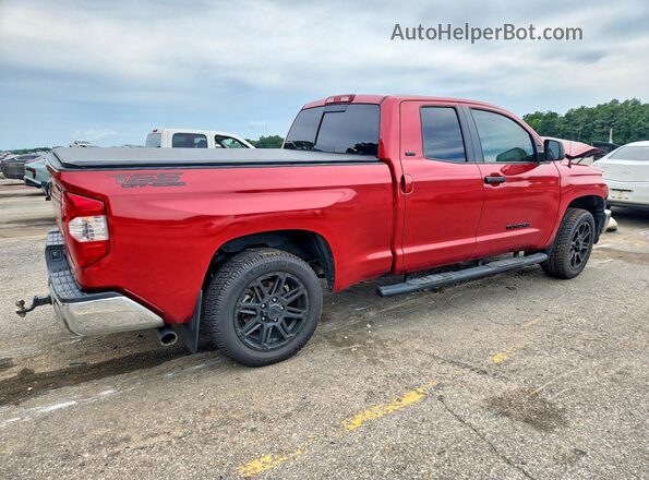 5TFRM5F13KX135959 2019 TOYOTA TUNDRA Красный Задняя правая четверть