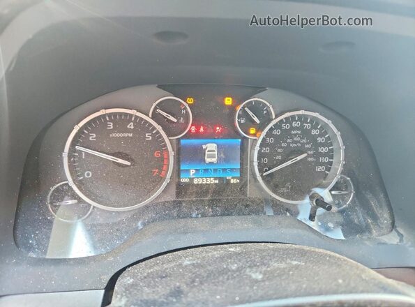 5TFRM5F15HX120243 2017 TOYOTA TUNDRA Black Vista del cuadro de instrumentos