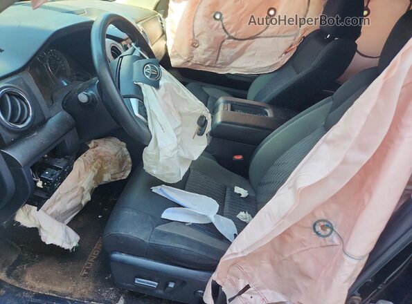 5TFRM5F15HX120243 2017 TOYOTA TUNDRA Black Vista interior delantera