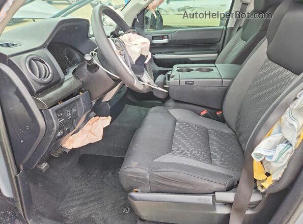 5TFRM5F15KX134909 2019 TOYOTA TUNDRA Gray წინა სალონის ხედი