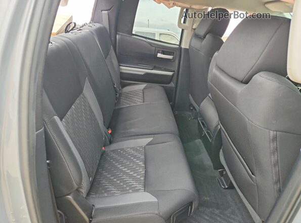 5TFRM5F15KX134909 2019 TOYOTA TUNDRA Gray უკანა სავარძლების ხედი