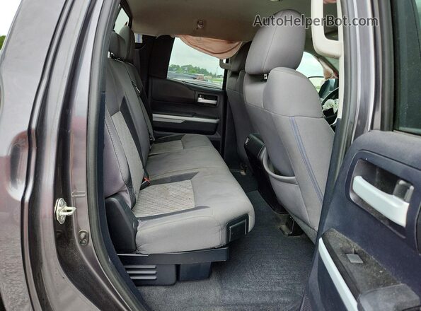 5TFRM5F16GX095609 2016 TOYOTA TUNDRA Charcoal Vista de los asientos traseros