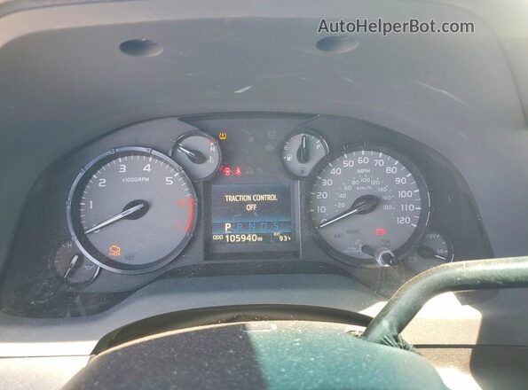 5TFRM5F16GX099515 2016 TOYOTA TUNDRA White ხელსაწყოთა პანელის ხედი