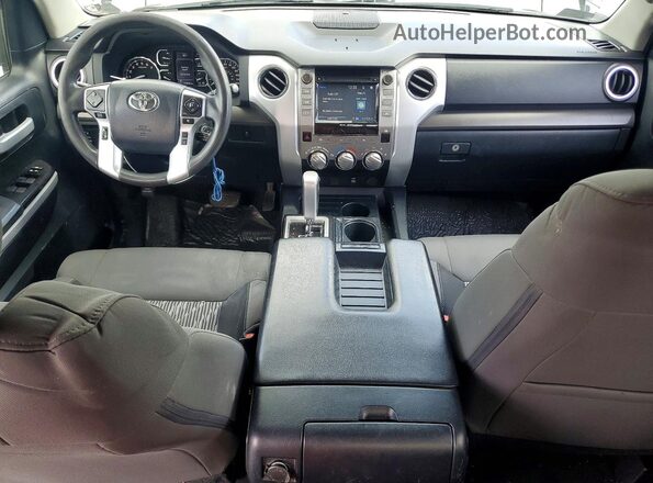 5TFRM5F17JX131914 2018 TOYOTA TUNDRA Black Вид панелі приладів