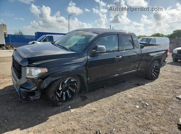 5TFRM5F17KX142638 2019 TOYOTA TUNDRA Black VIN კოდის სტიკერის ხედი