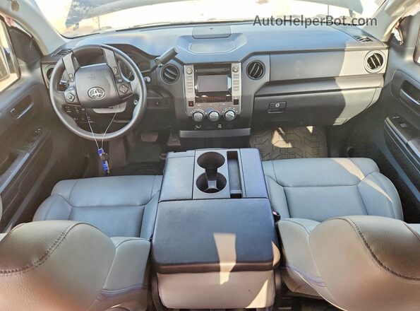 5TFRM5F17KX142638 2019 TOYOTA TUNDRA Black წინა პანელის ხედი