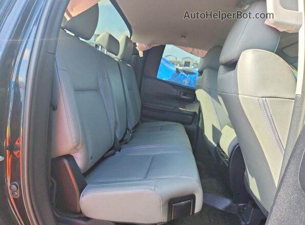 5TFRM5F17KX142638 2019 TOYOTA TUNDRA Black უკანა სავარძლების ხედი