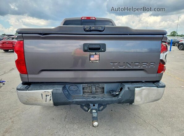 5TFRM5F18HX120382 2017 TOYOTA TUNDRA Gray უკანა ხედი