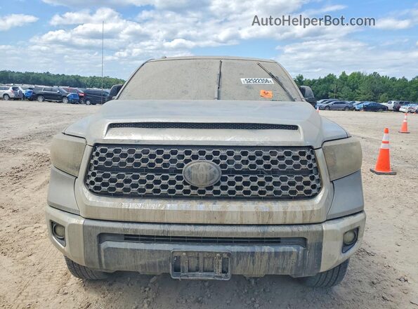 5TFRM5F18JX131453 2018 TOYOTA TUNDRA Silver Front view