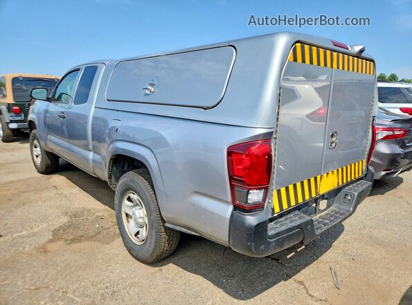 5TFRX5GN1KX143373 2019 TOYOTA TACOMA Silver Trasero izquierdo