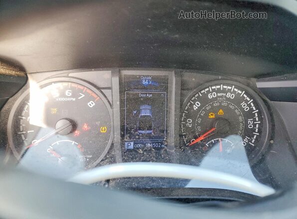 5TFRX5GN2KX161140 2019 TOYOTA TACOMA White Vista del cuadro de instrumentos