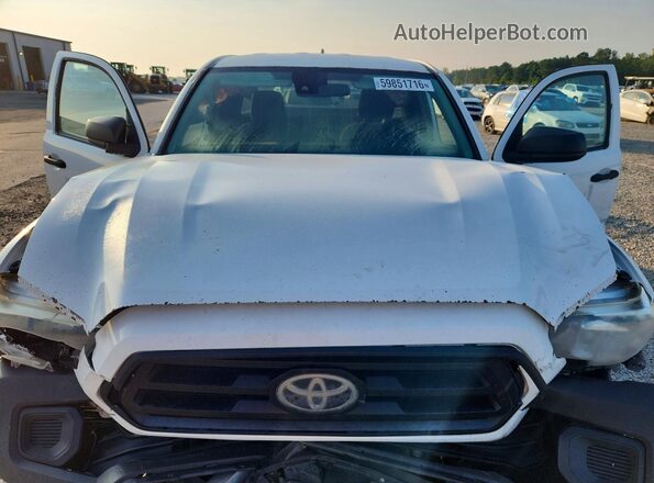 5TFRX5GN2LX181177 2020 TOYOTA TACOMA White Rear interior view