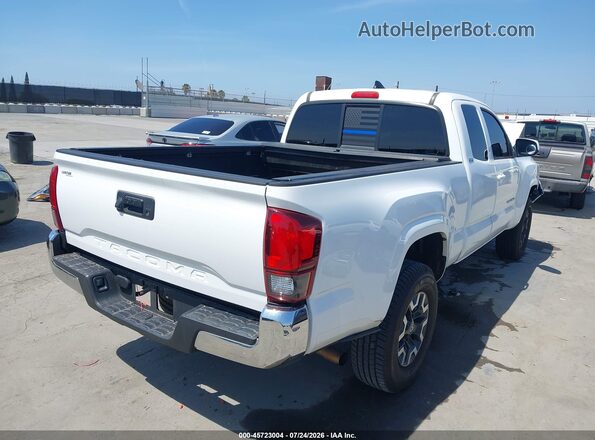 5TFRX5GN5JX124016 2018 TOYOTA TACOMA Белый Задняя правая четверть