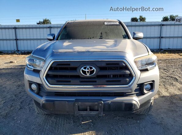 5TFRX5GN6HX091702 2017 TOYOTA TACOMA Silver Front view