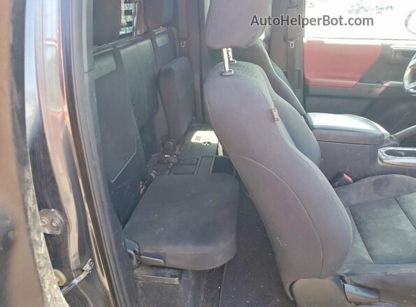 5TFRX5GN7GX073157 2016 TOYOTA TACOMA Gray უკანა სავარძლების ხედი