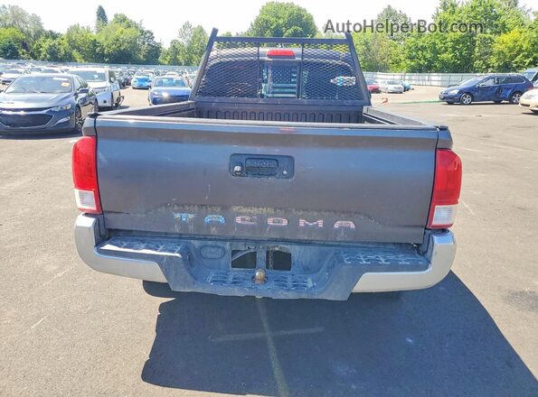 5TFRX5GN7GX073157 2016 TOYOTA TACOMA Gray უკანა ხედი