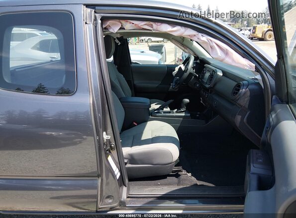5TFRX5GN8JX118002 2018 TOYOTA TACOMA Gray 