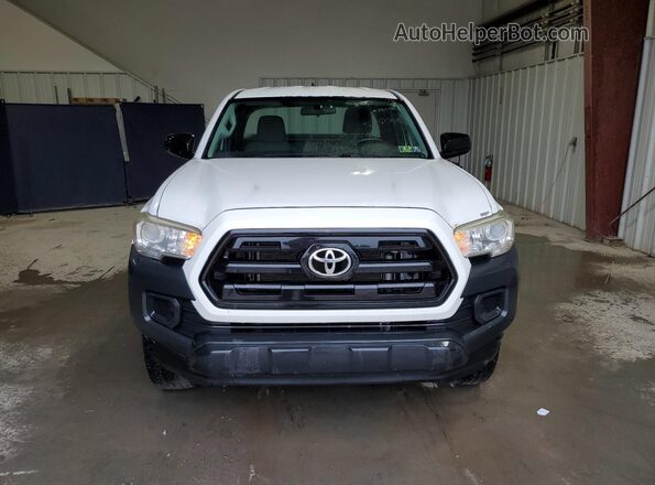 5TFRX5GNXGX062265 2016 TOYOTA TACOMA White Вид наклейки з VIN-кодом